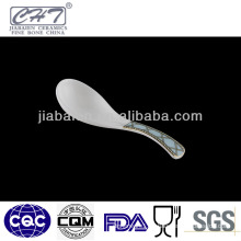 A041 Porcelain melamine salt spoon for home with decal